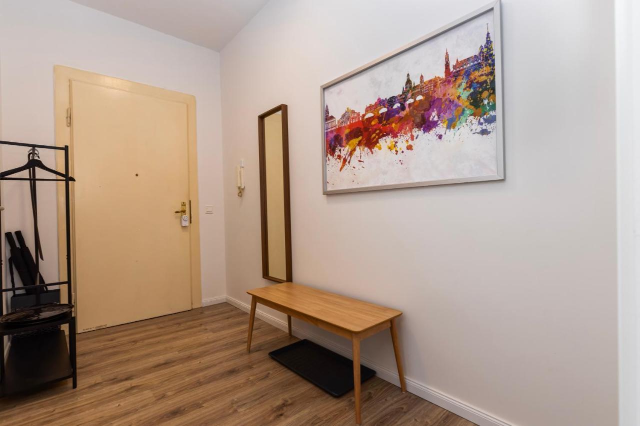 Design 2R Apartment Dresden Neustadt - Garten - Elbnahe - Airport المظهر الخارجي الصورة