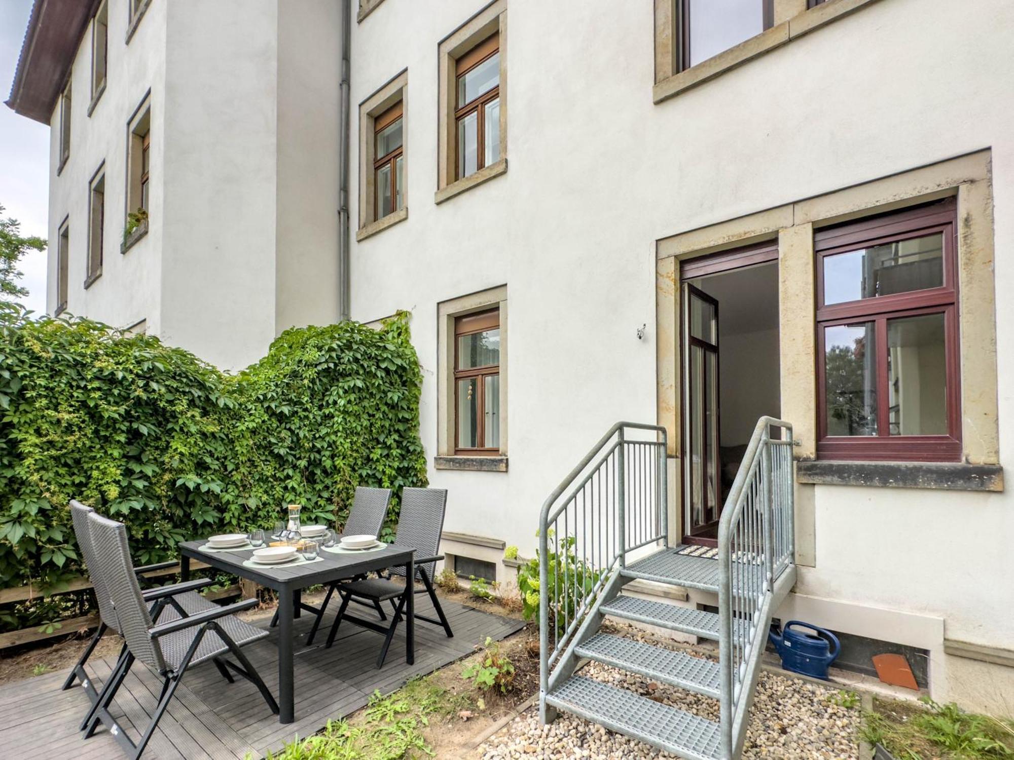 Design 2R Apartment Dresden Neustadt - Garten - Elbnahe - Airport المظهر الخارجي الصورة